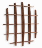 Etagère ronde TIWI en teck