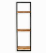 Etagère NAURU en teck et métal