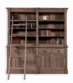 Bahut-bibliothèque teck recyclé TRINIDAD