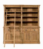 Bahut-bibliothèque teck recyclé TRINIDAD