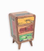 Commode SUNSHINE bois de bateau