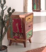 Commode SUNSHINE bois de bateau