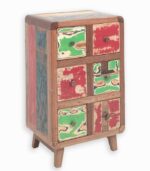 Commode SUNSHINE bois de bateau