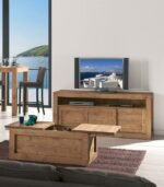 Meuble TV MOVING en bois massif