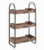 Etagère rétro WENDY en sapin massif vieilli.