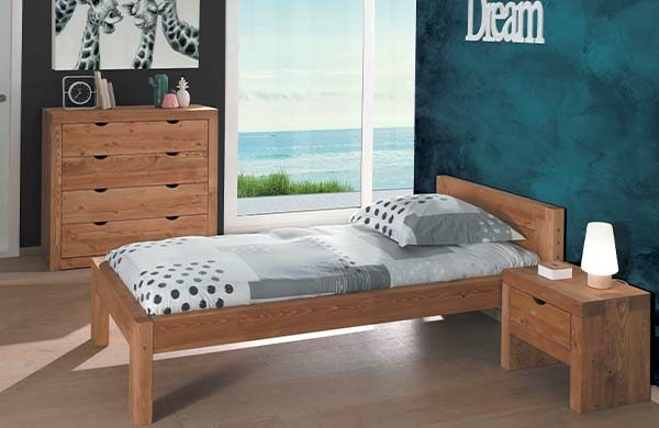 Chambre en bois MALMOE