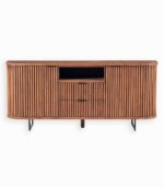 Bahut en teck massif design moderne