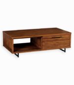 Table basse en teck massif design moderne