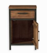 Meuble bas de salle de bains en teck