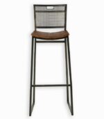 Chaise haute au design indus