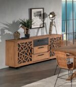 Bahut RAIVA en reck massif design ethnique chic