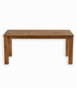 Table en teck recyclé de fabrication artisanale