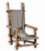 Fauteuil en bois flotté naturel
