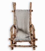 Fauteuil en bois flotté naturel