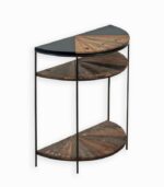 Console FACTORY en bois de bateau