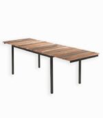 Table en bois de vieux bateaux recyclé