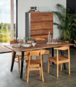 Table en teck recyclé