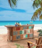 Bar SUNSHINE bois de bateau