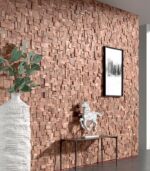 Panneaux muraux en teck recyclé