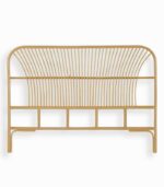 Tête de lit en rotin design exotique