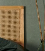 Tête de lit en rotin design exotique