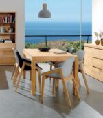 Table HARTFORD design chic en bois massif