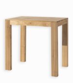 Table haute en bois massif