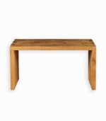 Un retour de bureau en bois massif à toute épreuve.