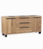 Bahut avec sa céramique aspect ardoise incrustée