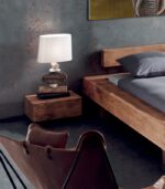 Le chevet POUTRE en pin massif aux lignes épurées