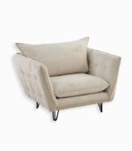 Fauteuil LOWRY blanc