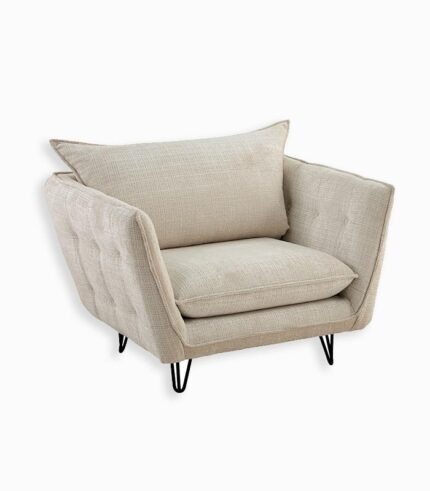 Fauteuil LOWRY blanc