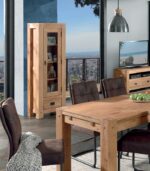 Vitrine NORWAY en bois massif