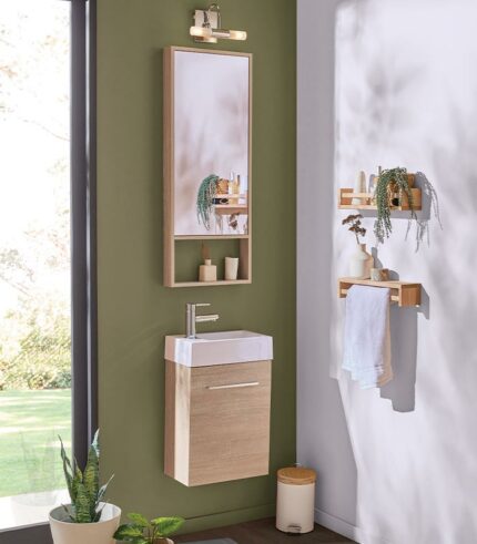 Lave-mains couleur frêne clair FINNY