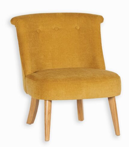 Fauteuil crapaud GAYLORD moutarde
