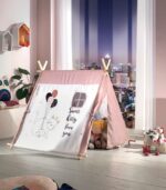 Tente de jeux JERRY rose avec chat