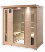 Sauna 4 personnes en Hemlock massif