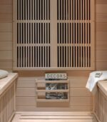 Sauna 4 personnes en Hemlock massif