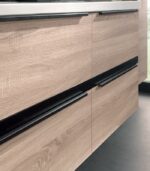 Meuble double vasque blanche design moderne