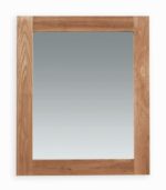 Miroir en chêne huilé
