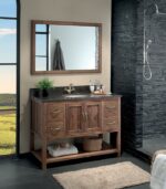 Salle de bains MEGEVE le style campagne chic