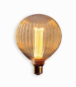 Ampoule LED décorative striée