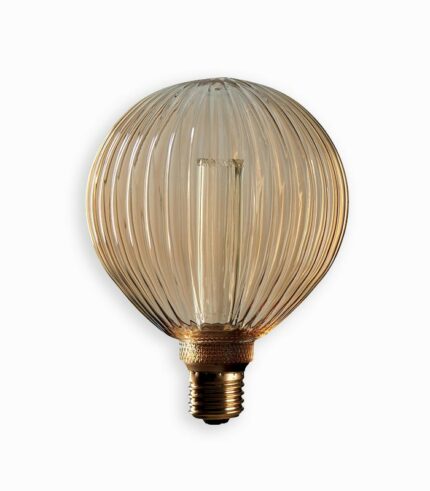 Ampoule LED décorative striée