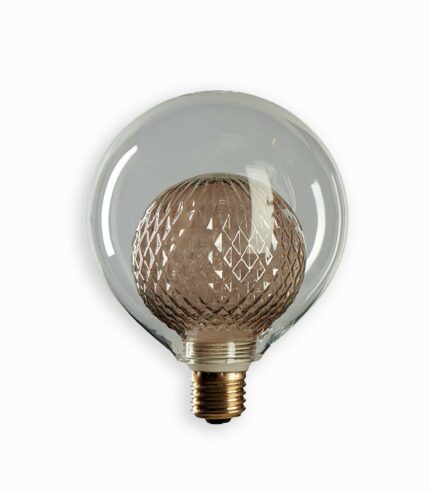 Ampoule LED losange strié 2 en 1