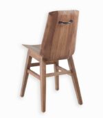 Chaise en teck acec poignée au dos