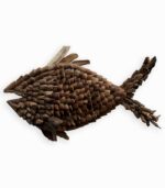 Set de 3 poissons en bois flotté