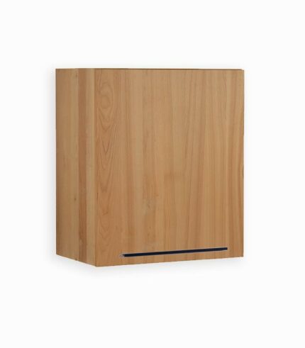 Meuble haut en frêne massif et poignée métal