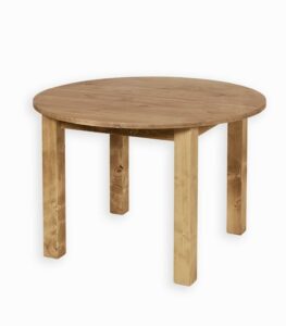 Tables rondes en bois massif | Cocktail Scandinave