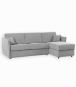 Canapé d'angle Bed-express gris