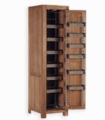 Armoire cuisine en chêne massif huilé